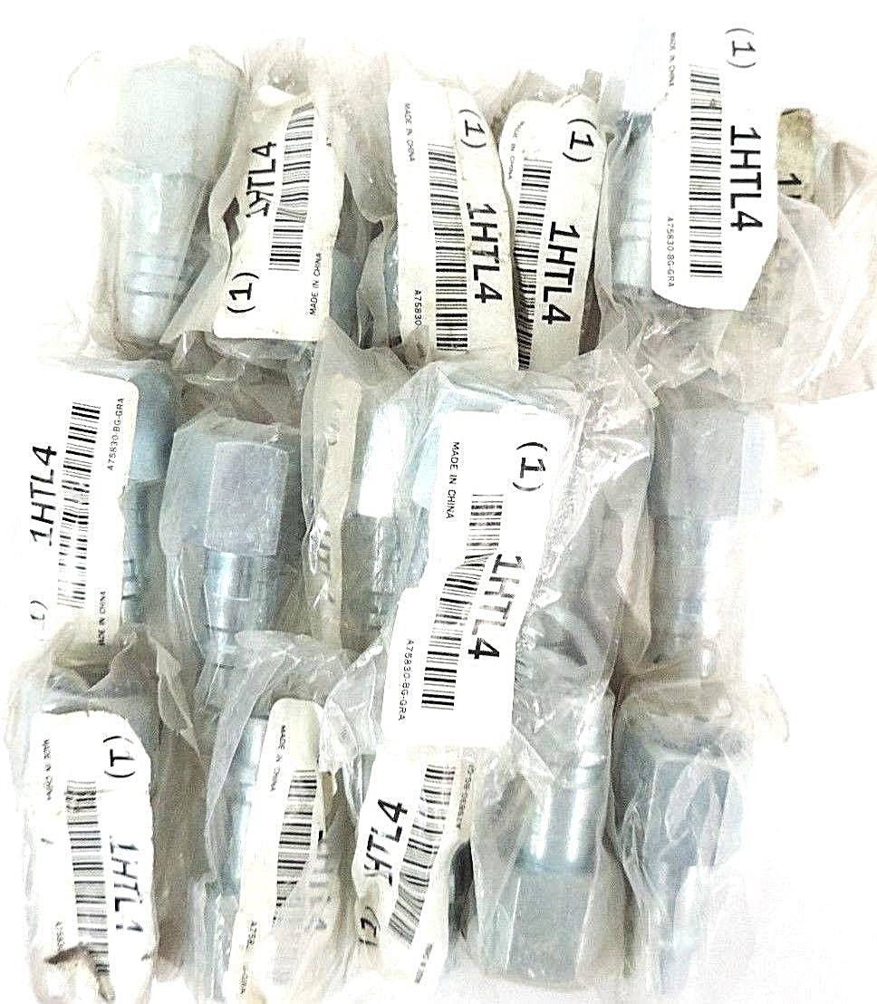 LOT OF 17 NEW LEGACY 1HTL4 INDUSTRIAL QUICK COUPLER PLUG A75830-BG-GRA