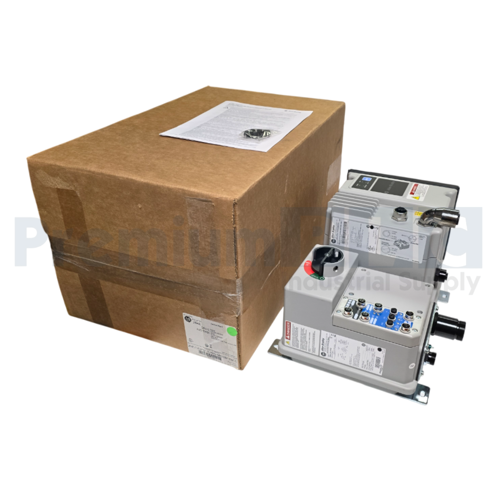 Used ALLEN BRADLEY 284E-FVD2P3Z-10-RRG-SBG-DB1-EMI /C EtherNet/IP ArmorStart VFD NSMP