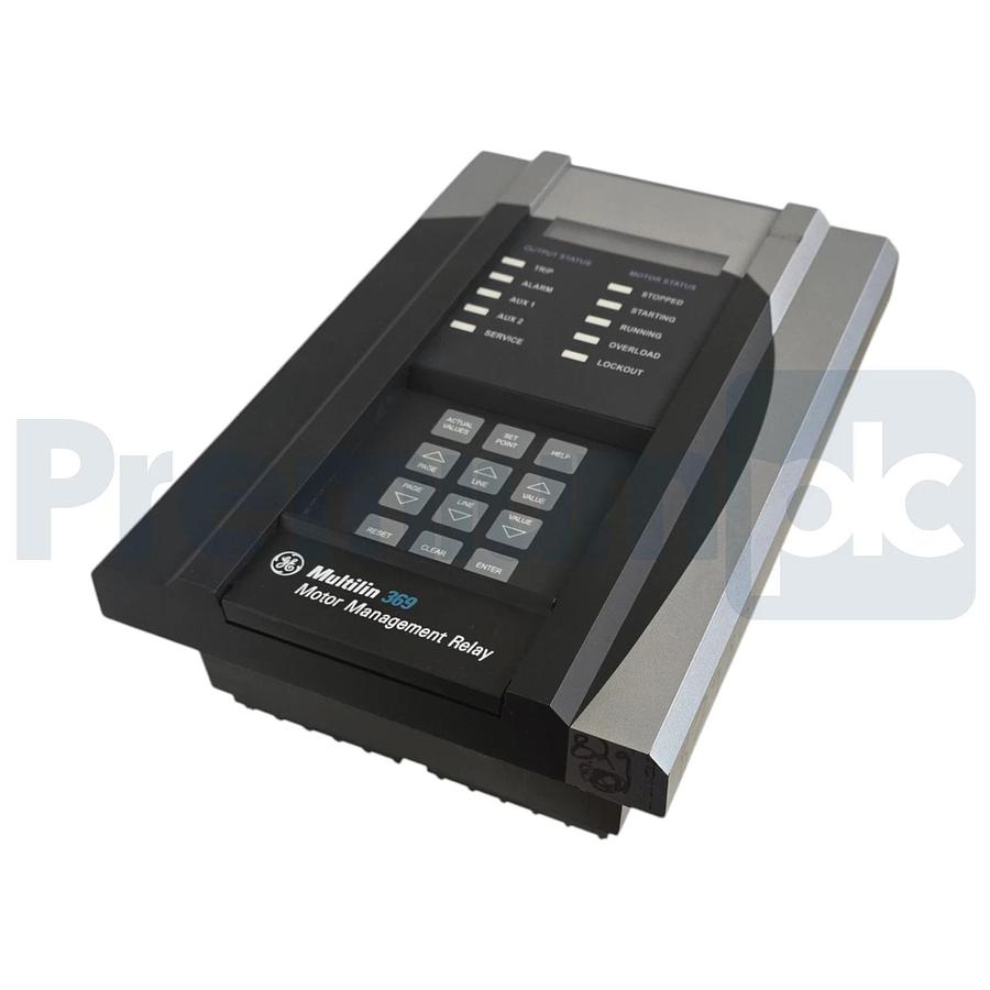 GE Multilin 369-HI-R-M-0-0-H-E Motor Protection Relay 12 RTDs Metering Profibus