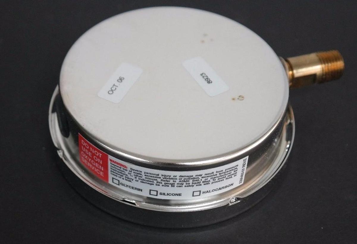 NIB ASHCROFT 35-1009-AW-02L-1000#-LL DURALIFE GAUGE 3-1/2 INCH, 1QA-42178-017