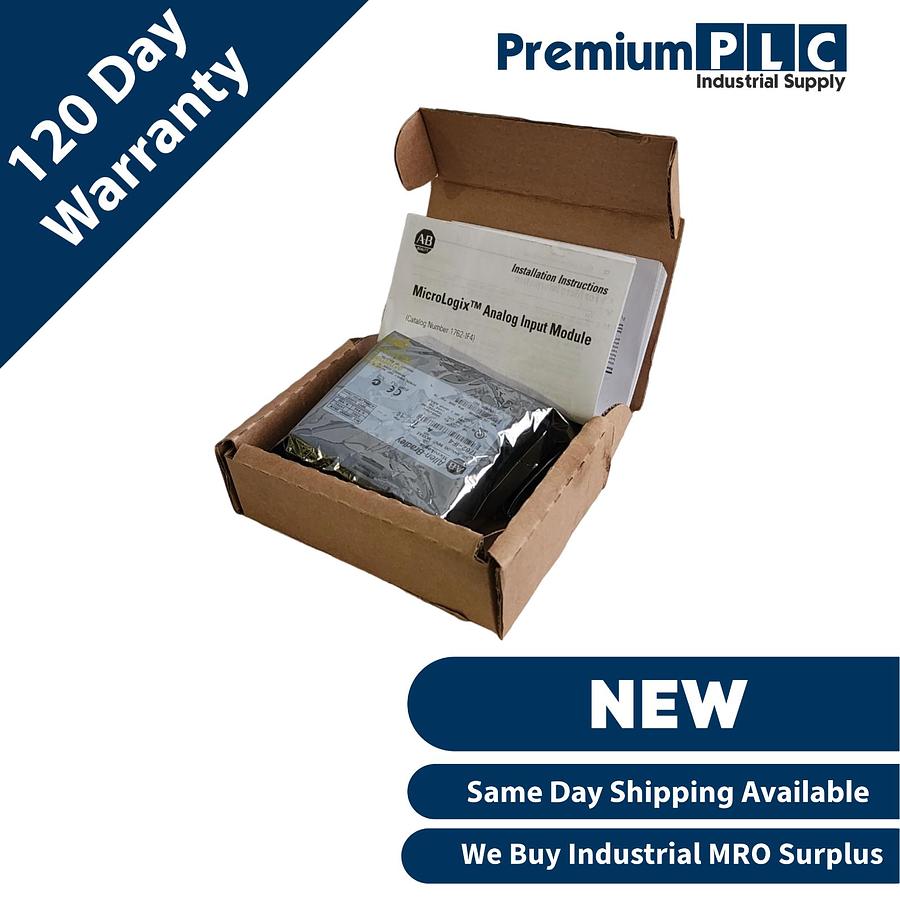 Used NEW ALLEN BRADLEY 1762-IF4 /A MicroLogix 4-CH ANALOG INPUT MODULE 1762IF4