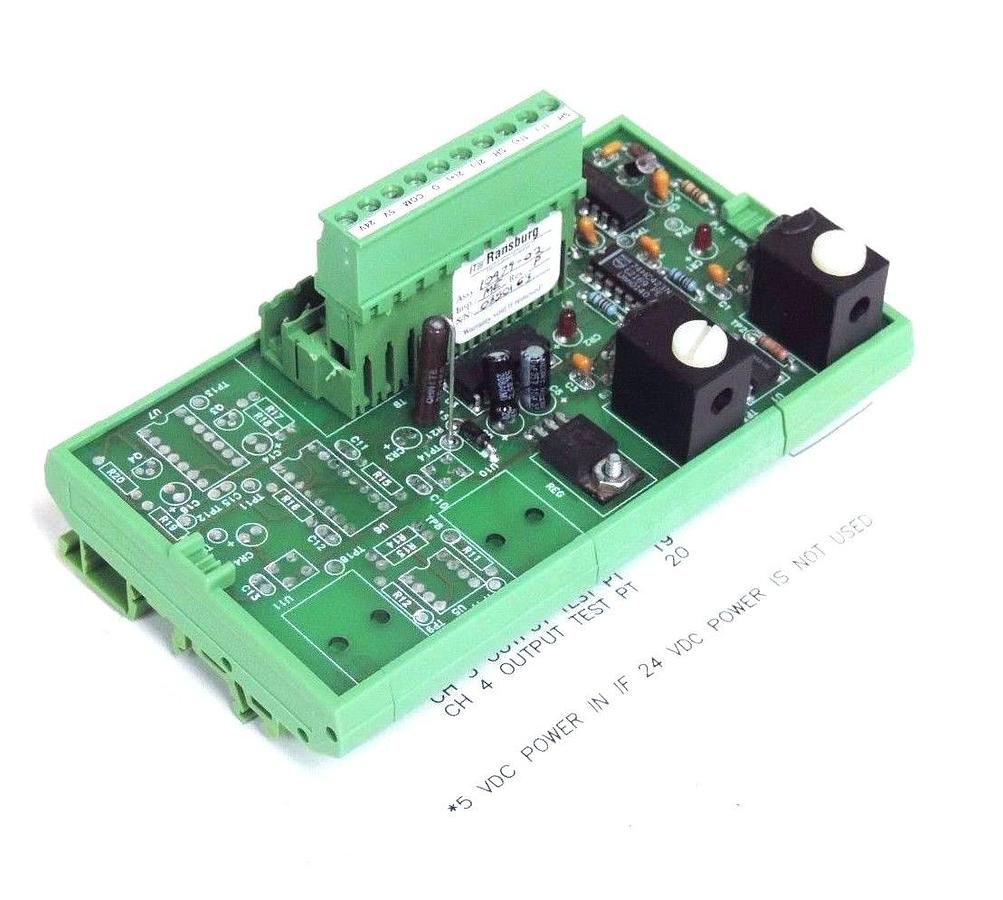 Used NEW ITW RANSBURG 10979 TRANSCEIVER BOARD 10979-02 W/ UMK-SE 11,25 BASE