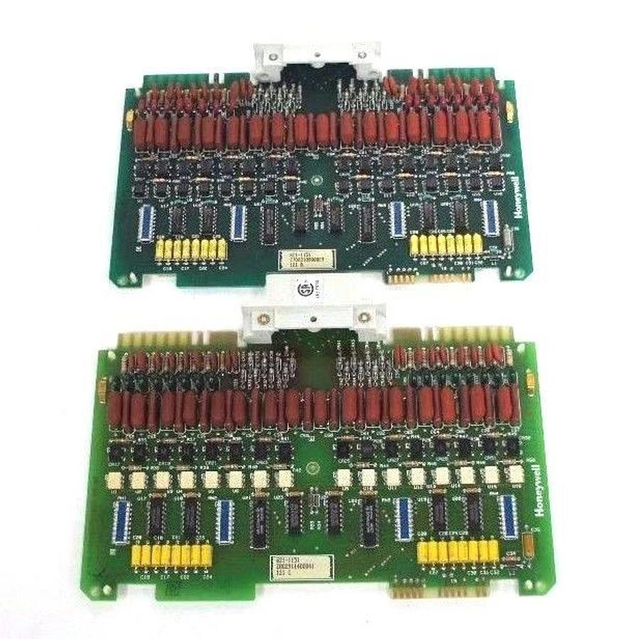 Used LOT OF 2 HONEYWELL 621-1151 INPUT MODULES 115VAC, 6211151