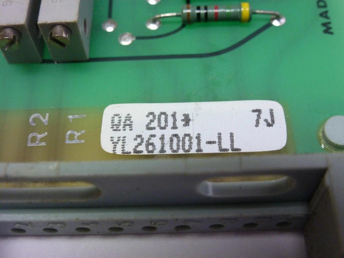 Used ASEA YL261001-LL QA 201 LEVEL DETECTOR BOARD YL261001LL, 2668 171-55/1