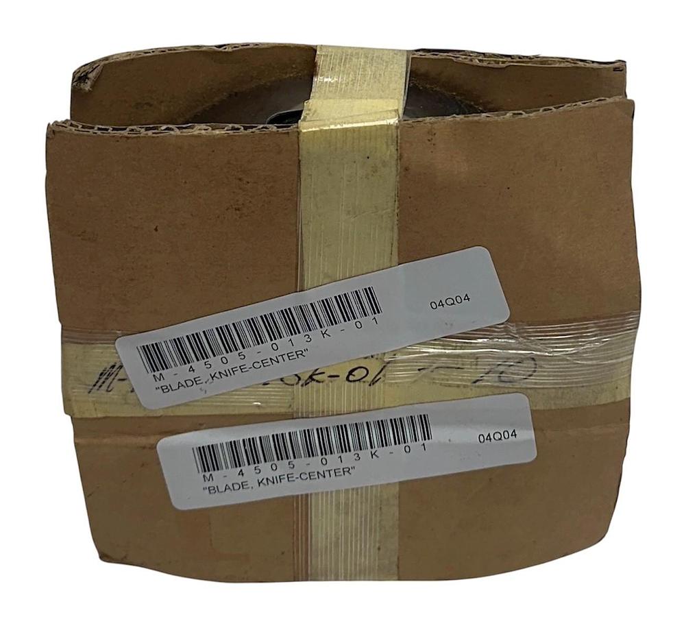 Used 10 MULTIVAC M-4504-013K-01 / M4504013K01 OEM CENTER KNIFE BLADES NSNP