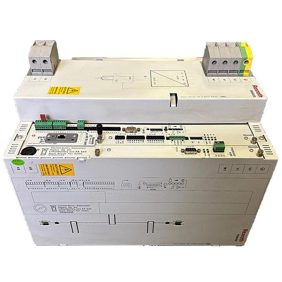 Used REXROTH PSI 6300.637 L2 / PSI6300637L2 INVERTER DRIVE R911330142-AB1 W/ MODULES