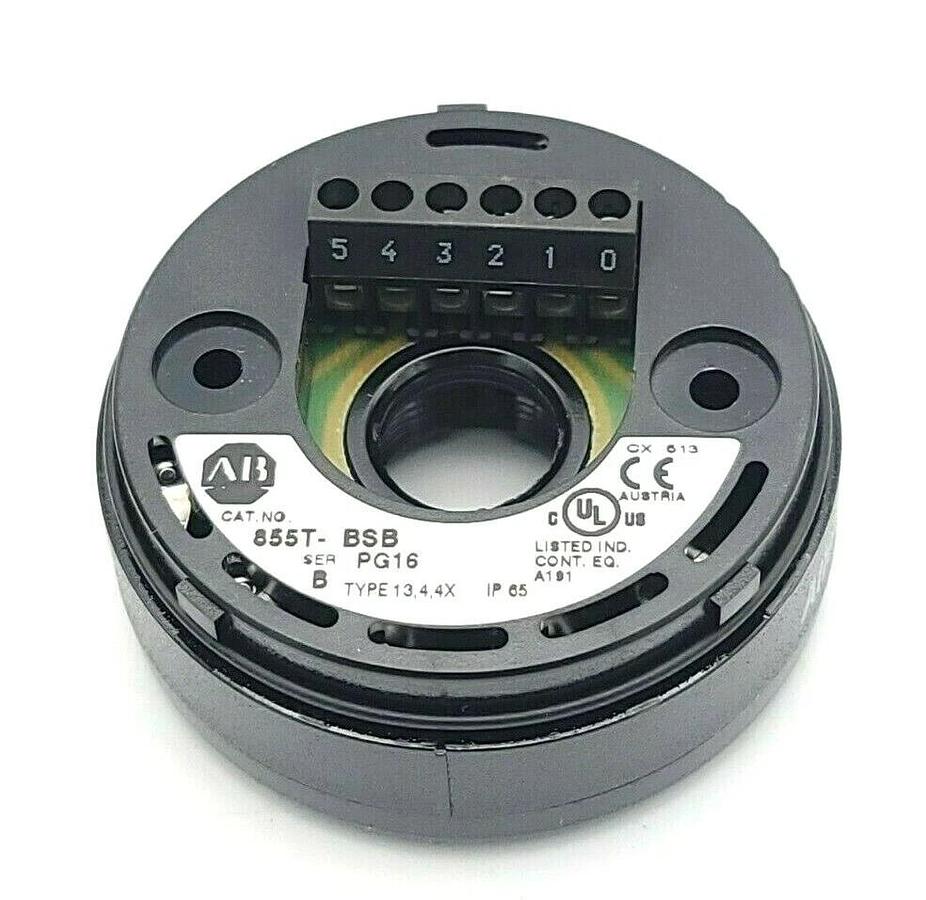 NIB ALLEN BRADLEY 855TS-B10F4 TOWER LIGHT STACK ASSEMBLY 120V SER. C