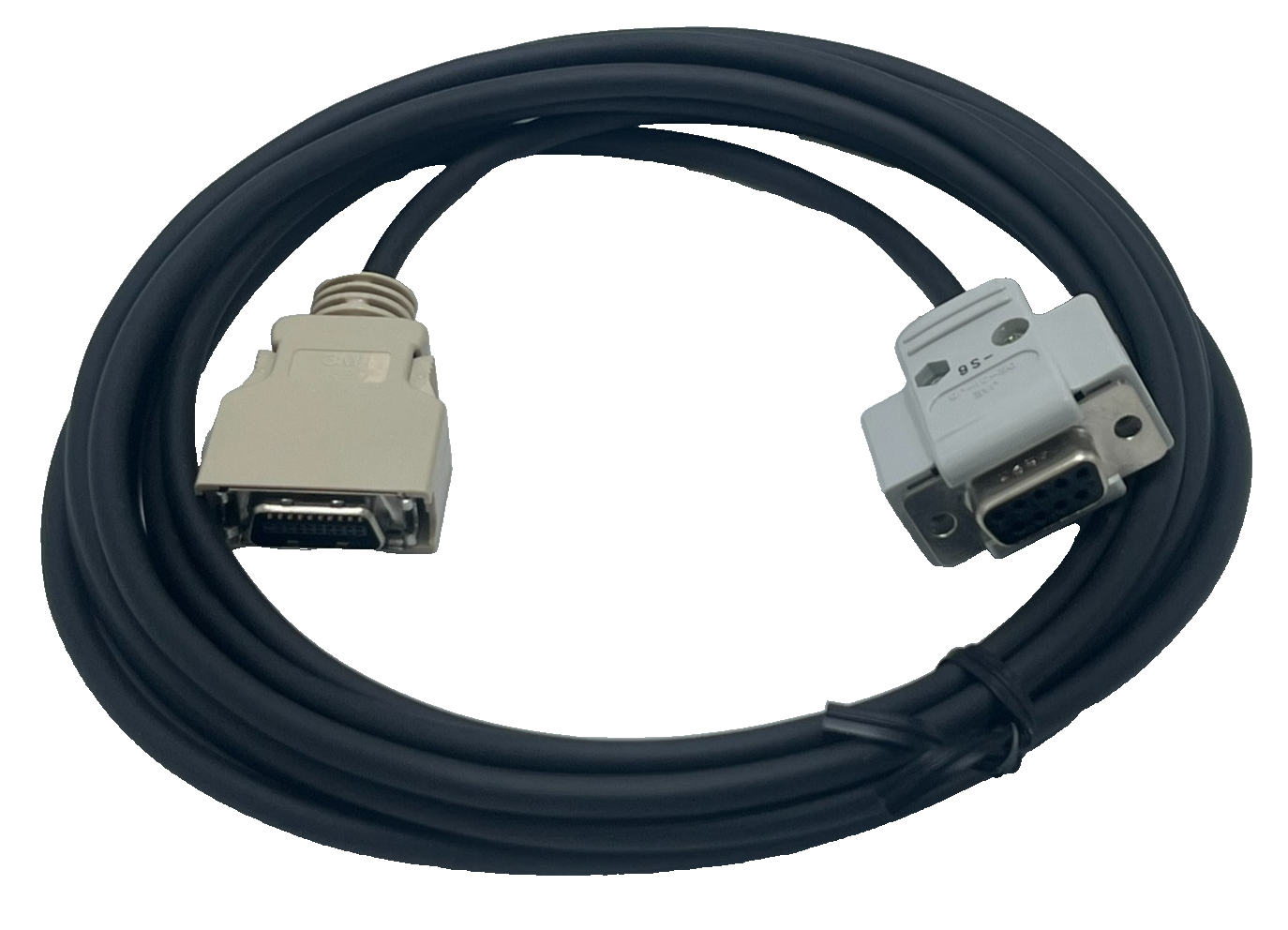 Used Mitsubishi MR-CPCATCBL3M PC Communication Cable 3M f- MR-J2S / MR-J2 Servo Drive