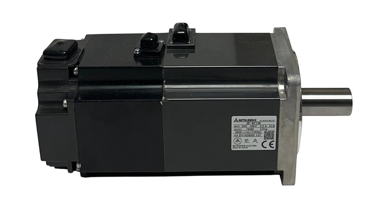 Used MITSUBISHI HF-KP73B / HFKP73B MELSERVO J3 AC SERVO MOTOR 750W/0.75kW ROTARY NSMP