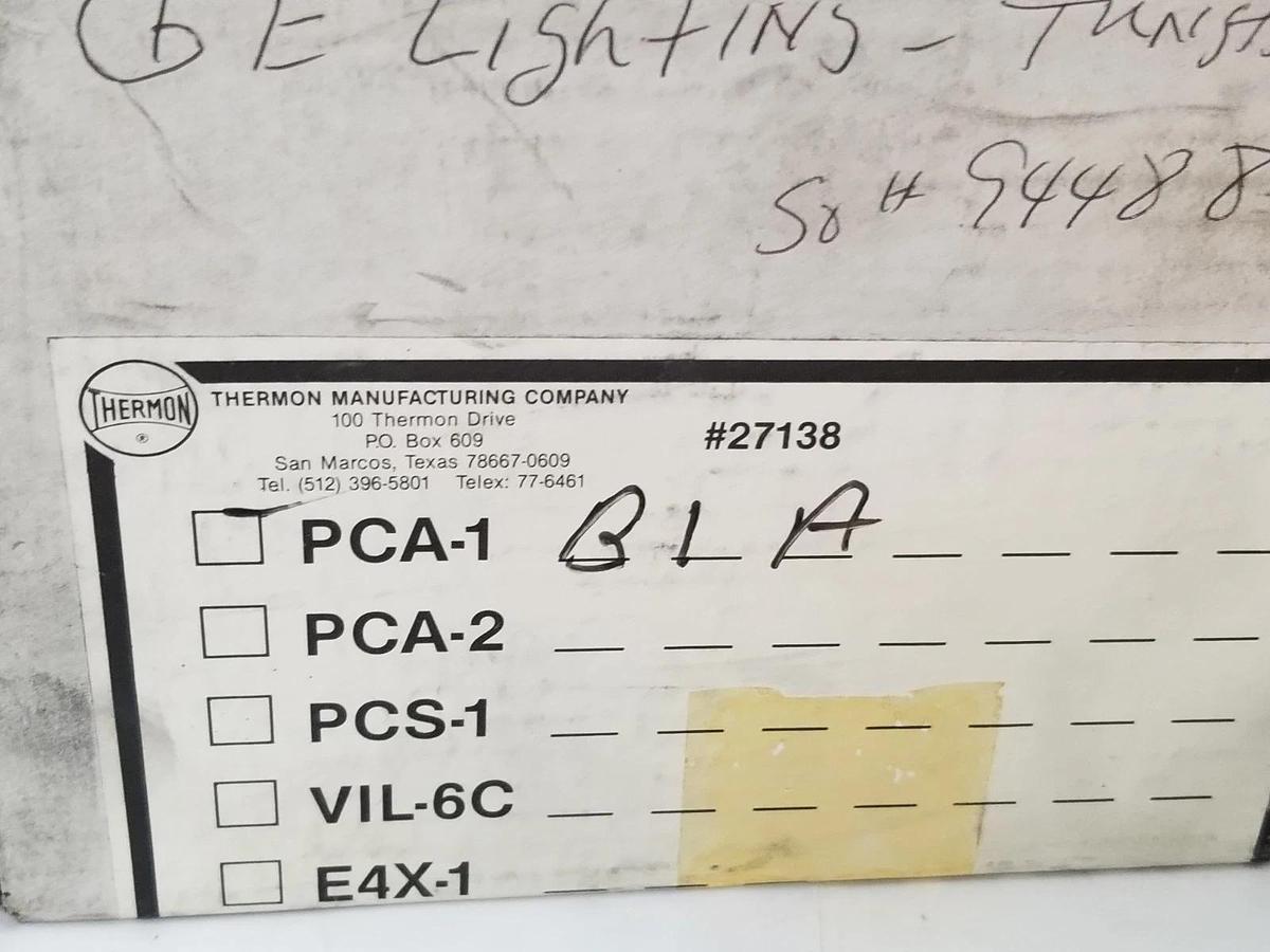 NEW THERMON MFG. CO. PCA-1-B1A POWER CONNECTION ASSEMBLY PCA-1