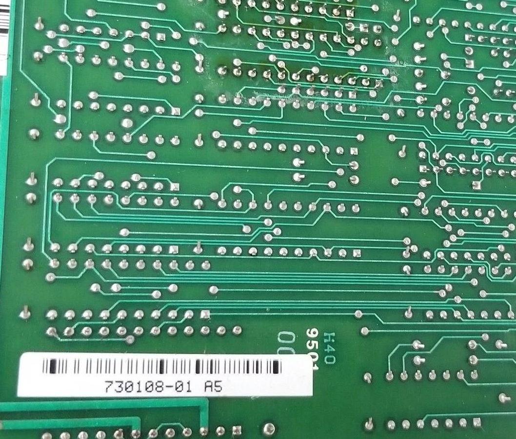 Used EMERSON 300108-01 CONTROL BOARD REV. A1 30010801