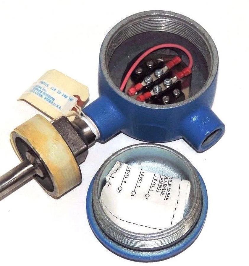 Used GEMS SENSORS LS-800-3-J/BOY 143981 LIQUID LEVEL SENSOR SWITCH LS8003