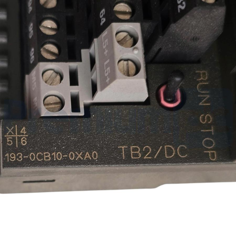 Used Siemens 6ES7133-0BN11-0XB0 ET 200B SIMATIC DP Module w/6ES7193-0CB10-0XA0 NUPI