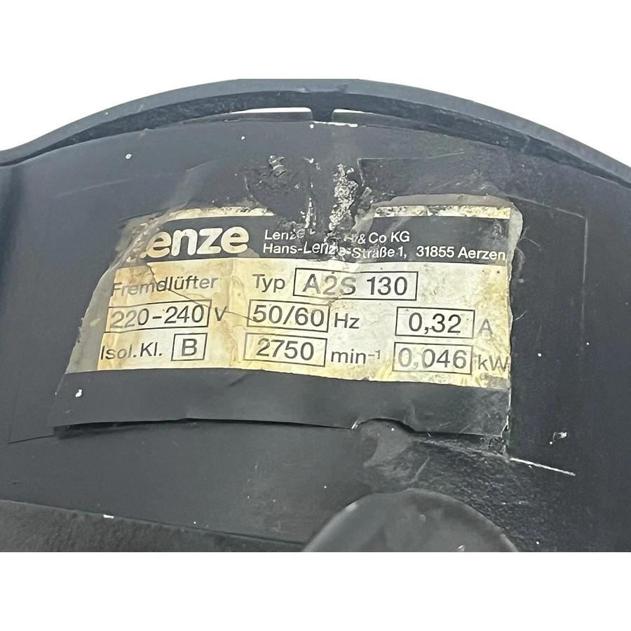Used Lenze MDFKARS090-22 AC Servo Motor 6.9kW 390V with A2S 130 Cooling Blower Fan