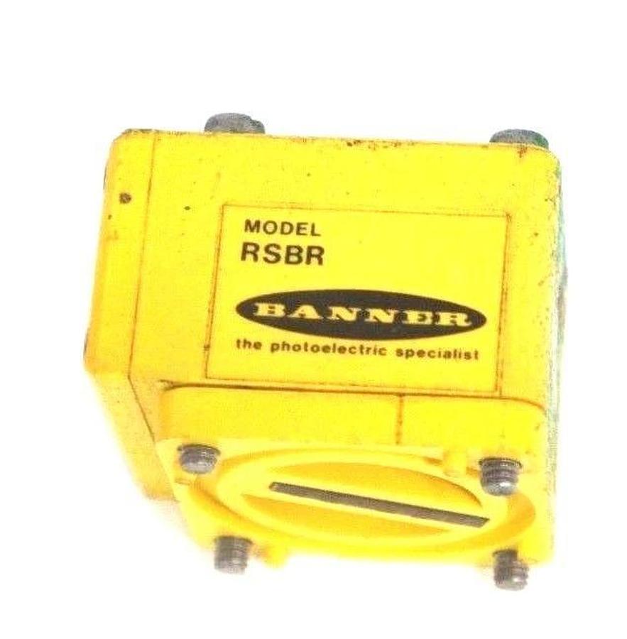 Used LOT OF 2 BANNER RSBR MAXI-BEAM RECEIVERS 25604
