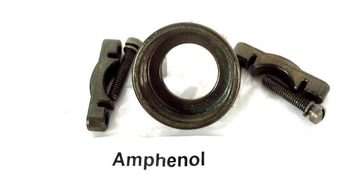 Used NEW AMPHENOL 97-3057-1012 CABLE CLAMP U10-824810-012