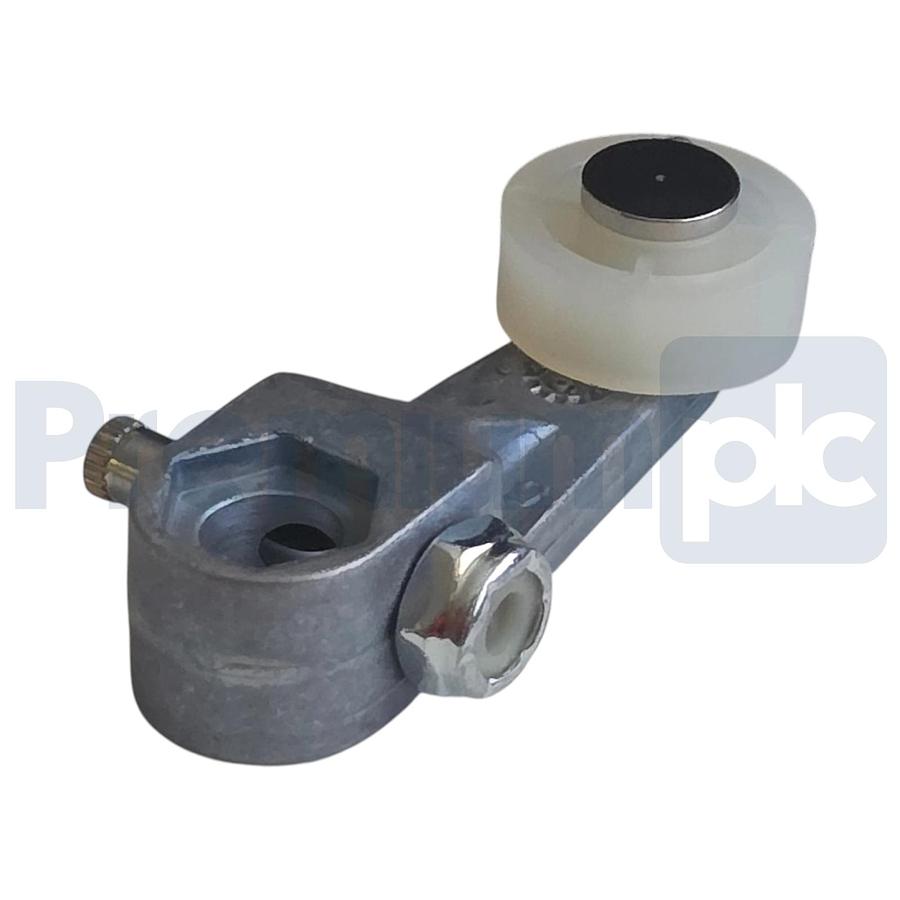 Used Allen-Bradley 802T-W1 Limit Switch Lever 1.5" Length Nylon Roller 0.75" Dia NSNP
