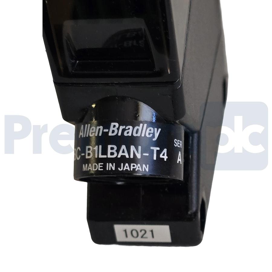 Used Allen-Bradley 42BC-B1LBAN-T4 /A PHOTOSWITCH Long Range BGS Sensor 12-24VDC NSNP