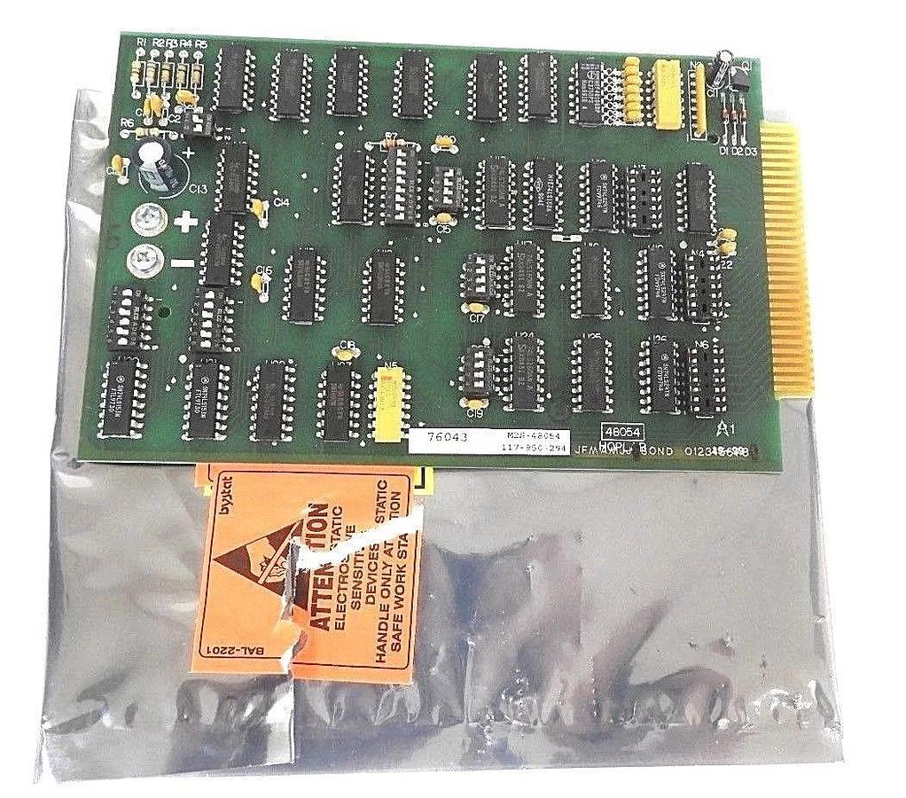 Used HOPLAB MS2-48054 CIRCUIT BOARD 48054, 117-950-294, 76043