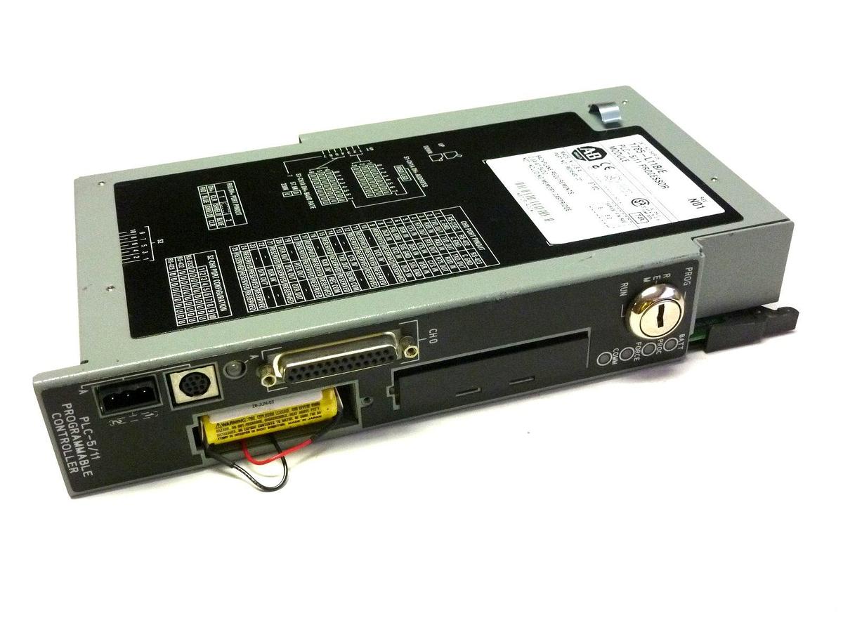 Used ALLEN BRADLEY 1785-L11B/E REV. N01 SER. E F/W REV. E.2 PROCESSOR 1785L11B