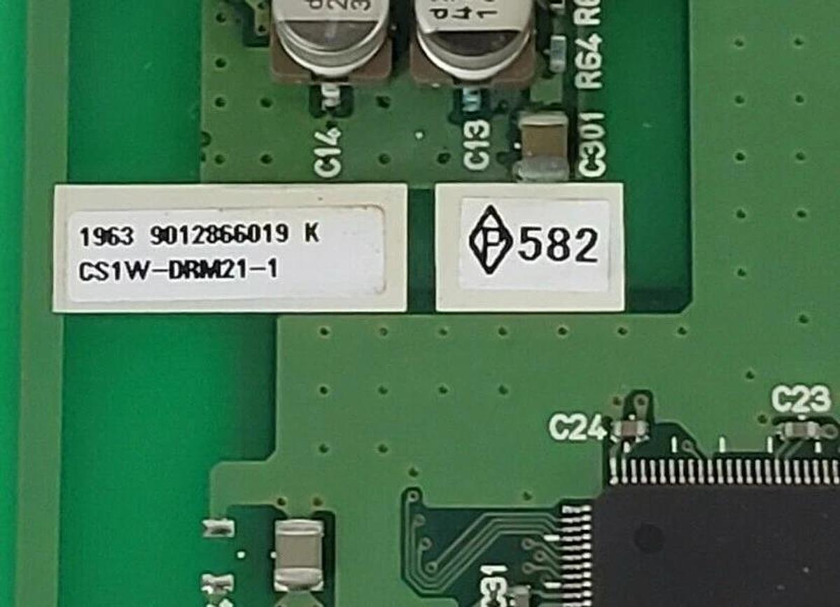 Used OMRON CS1W-DRM21-1 CONTROL BOARD 0938020-0C CS1W-DRM21 9012866019 K