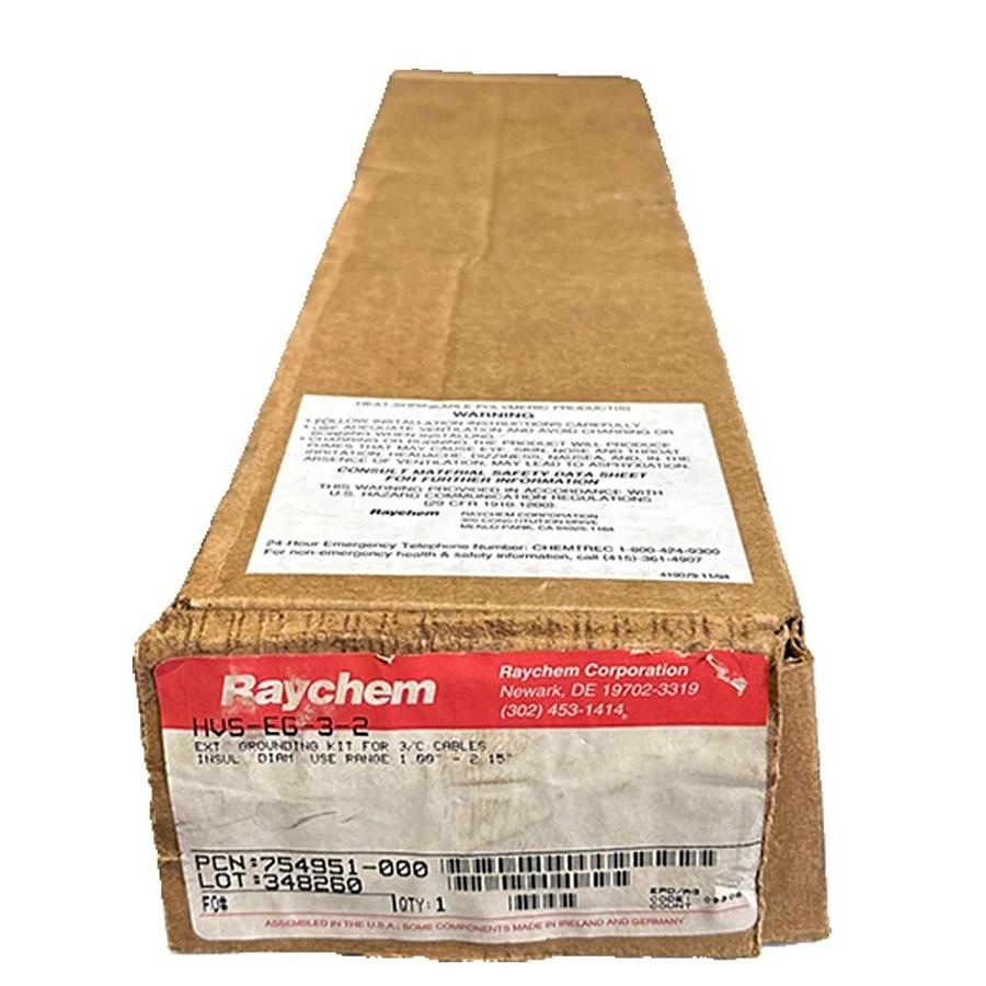 NEW RAYCHEM HVS-EG-3-2 / HVSEG32 EXT. GROUNDING KIT FOR 3/C CABLES 754951-000