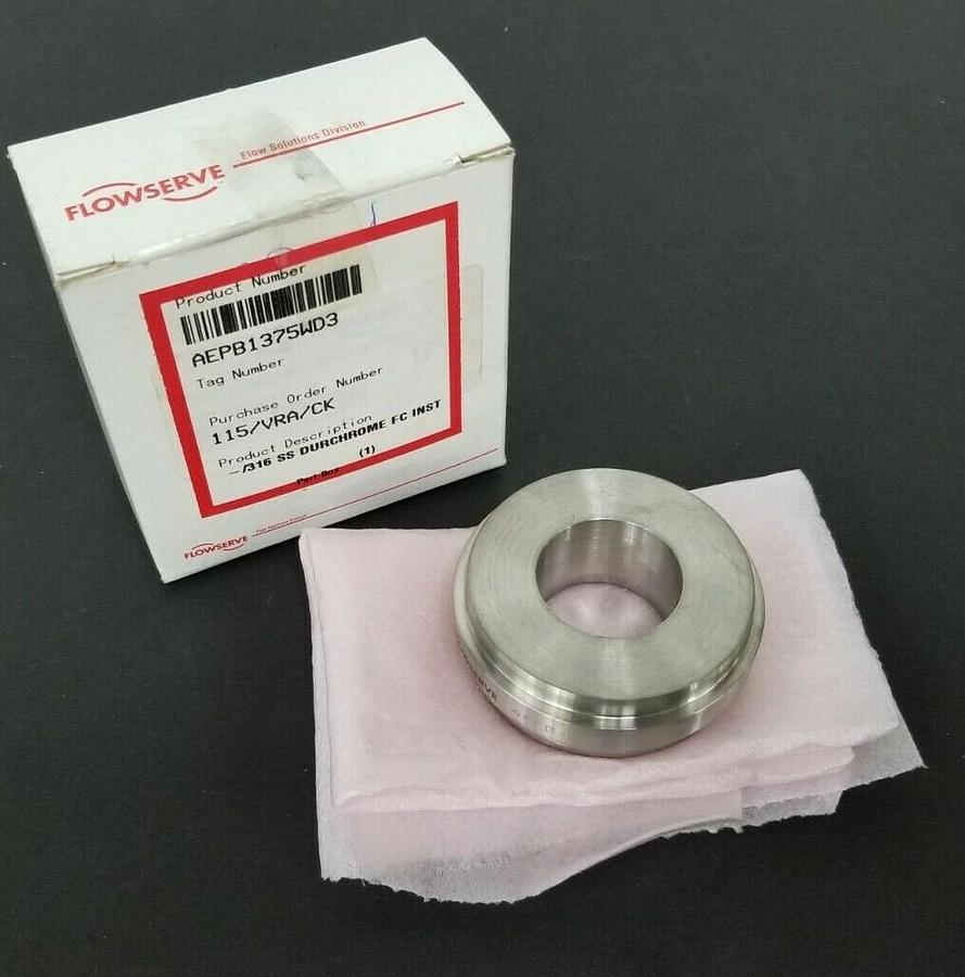 Used NIB FLOW SERVE AEPB1375WD3 -/316 SS DURCHROME FC INST