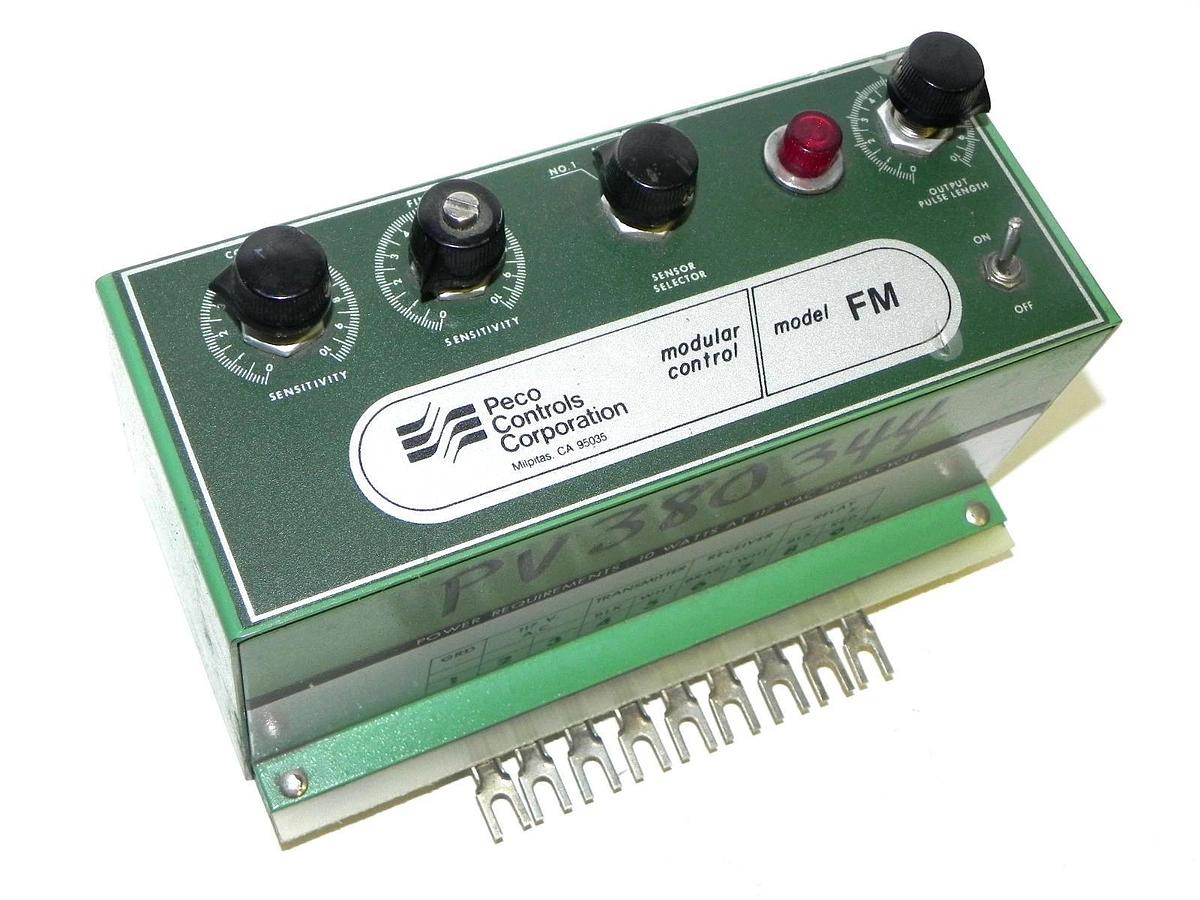 Used PECO MODEL FM DOUBLE SHEET DETECTOR MODULAR CONTROL P/N C3047 6787