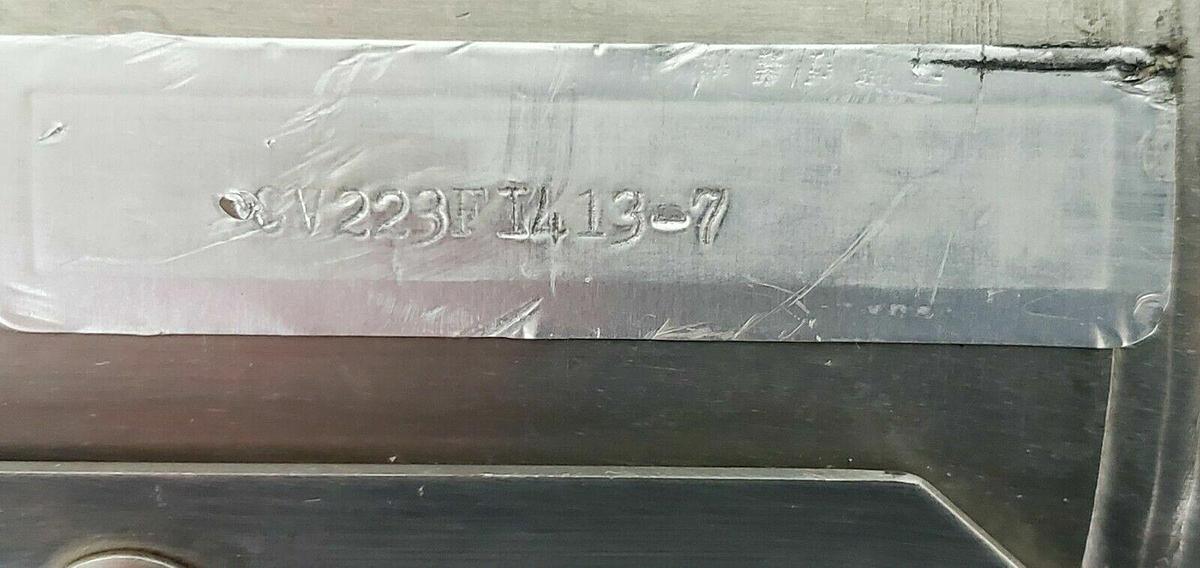 Used WALLACE & TIERNAN PENNWALT 5210P02112XXIC456SX FLOW METER 0-60LTR/MIN DI WATER