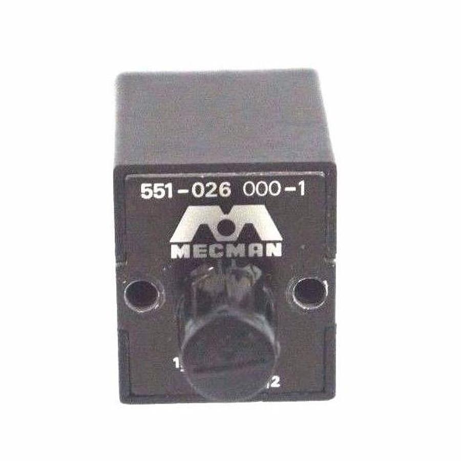 Used MECMAN 551-026 MODULE 551-026 000-1, 5510260001