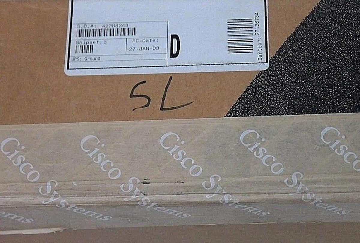 Used CISCO WS-X5234-RJ45 24 PORT 10/100TX SWITCH MODULE - FACTORY SEALED