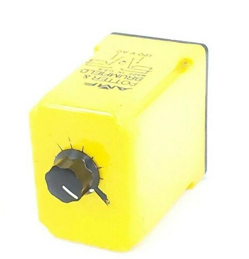 Used POTTER & BRUMFIELD CDB-38-70002 RELAY, 0.1-5.0SEC, CDB3870002 (MISSING NUMBERS)