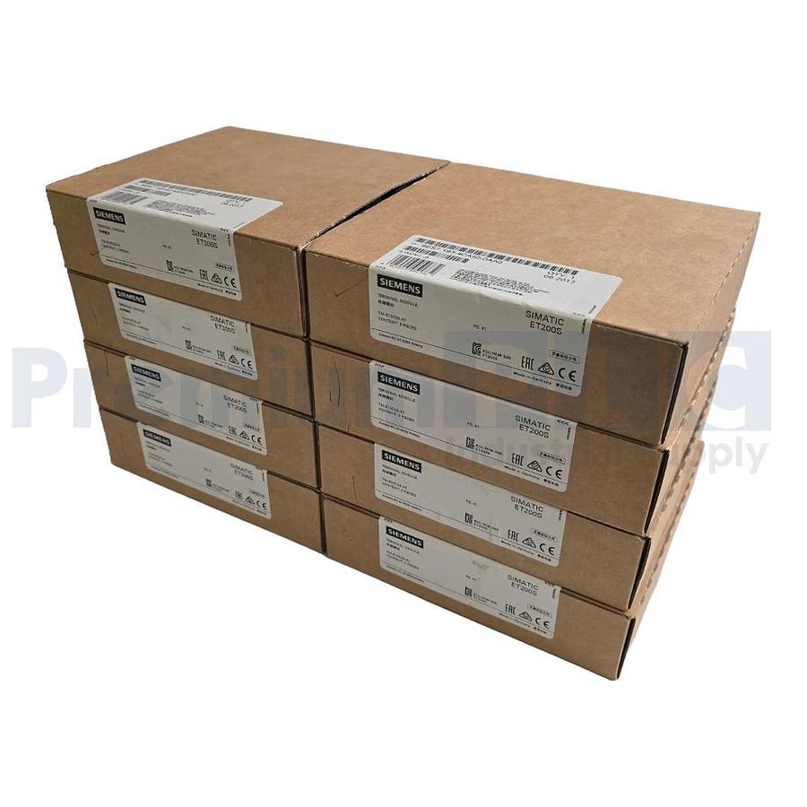 Used LOT OF 8 BOXES SIEMENS 6ES7193-4CA50-0AA0 SIMATIC ET200S TERMINAL MODULES NSFS