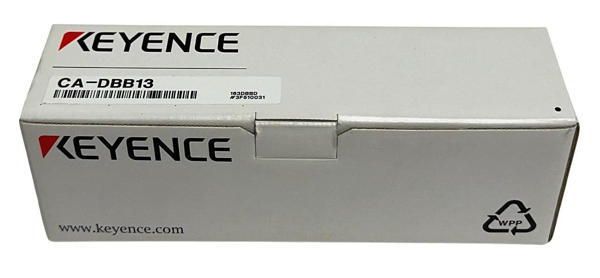 KEYENCE CA-DBB13 / CADBB13 OEM BLUE BAR LIGHT 132mm NO PLATE 24VDC 7.3W NSMP