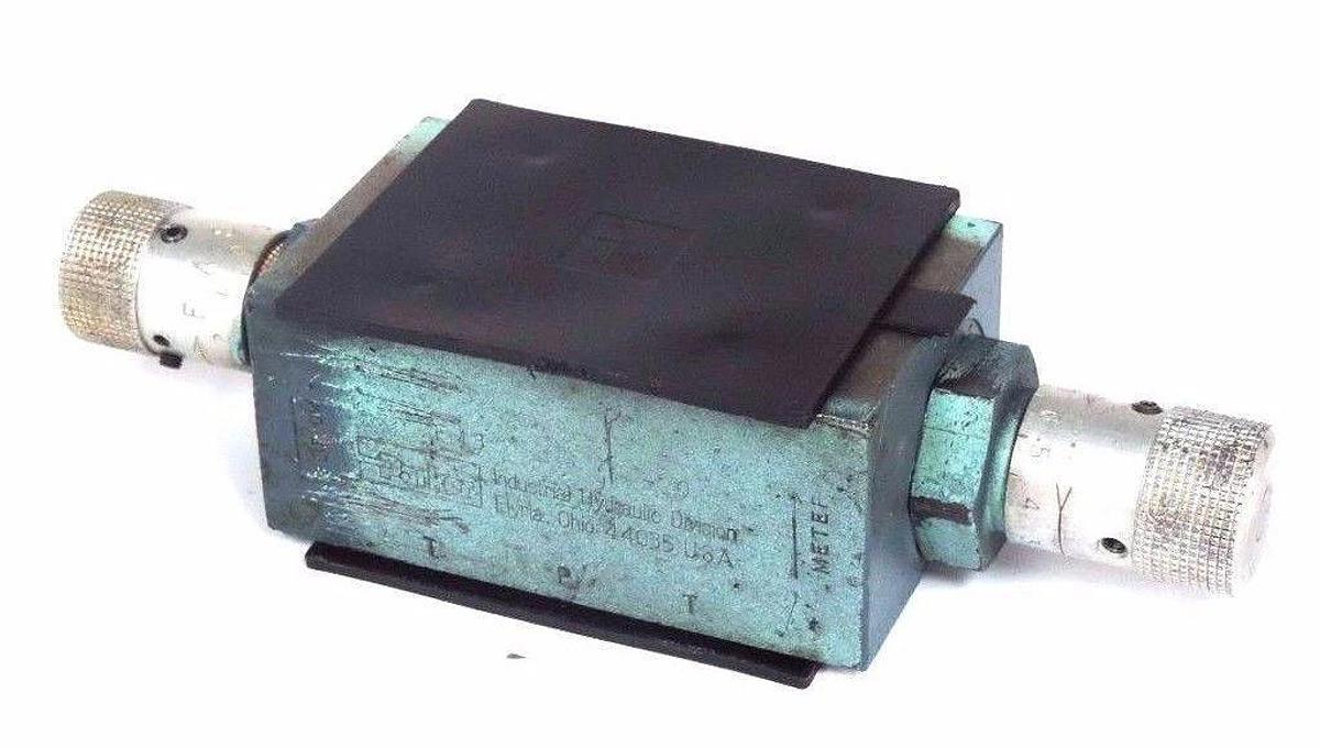 Used PARKER FM3-20 HYDRAULIC FLOW CONTROL VALVE FM320