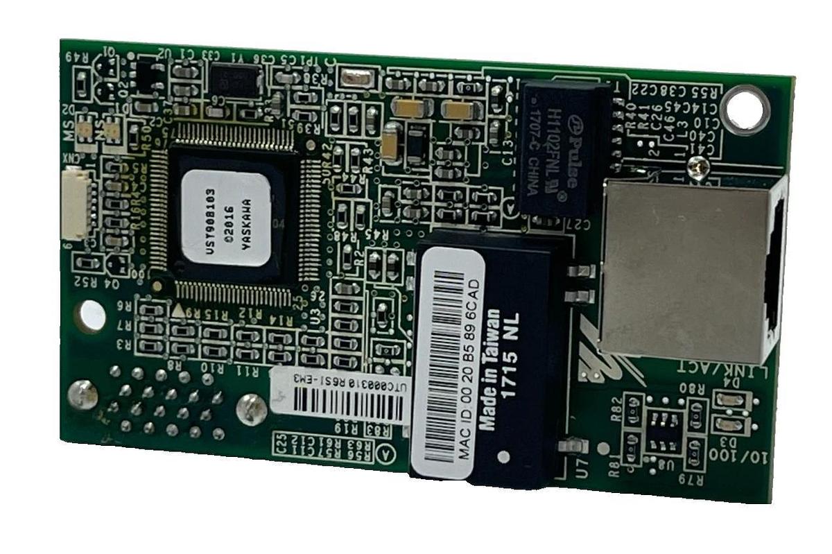 Used YASKAWA SI-EM3 Modbus TCP/IP Option Card for A1000 V1000 AC Drives ENet NSFS