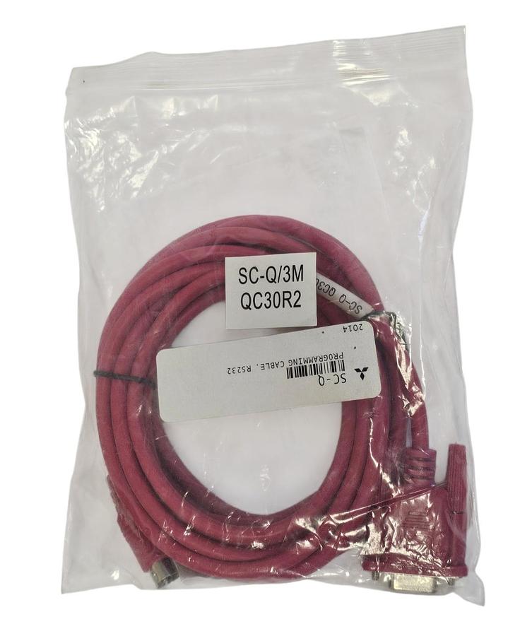 NEW MITSUBISHI SC-Q/3M PROGRAMMING CABLE RS232 SC-Q