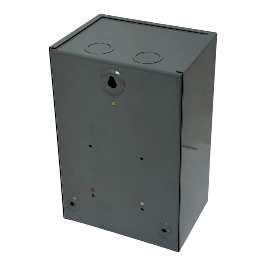 Used Allen Bradley 5-1/2" x 8" x 4" Grey Metal Junction Box Enclosure New