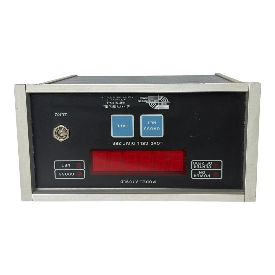 Used ASI Keystone Model A169LD Load Cell Digitizer Digital Weight Indicator Scale