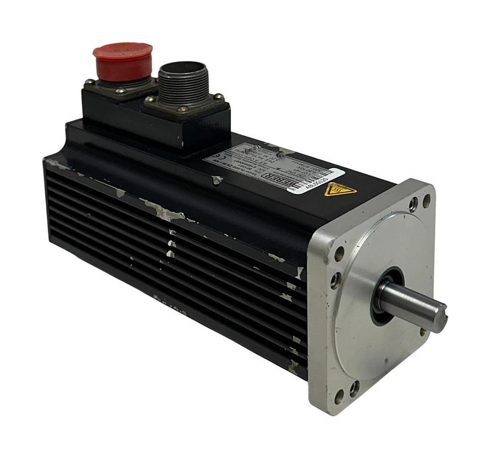 Used WEBER SL80B-25JM-1506 / 801391 BRUSHLESS SERVO MOTOR 3PH .80kW/1.07HP 230V USNP