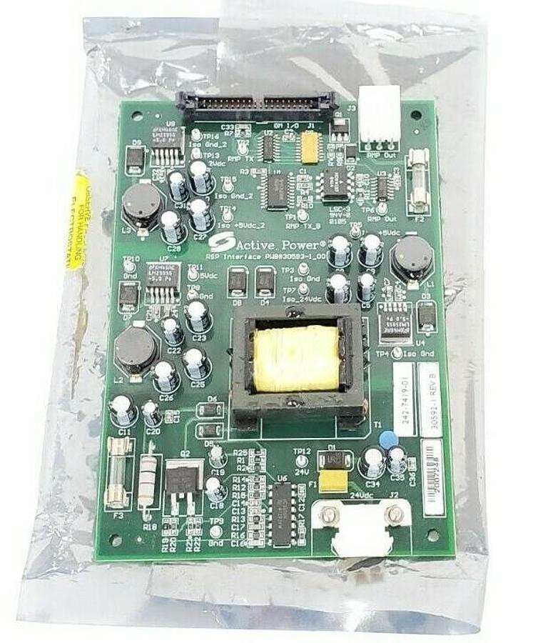 Used NEW ACTIVE POWER RSP INTERFACE PWB# 3053-1_00 BOARD 30592-1 REV. B