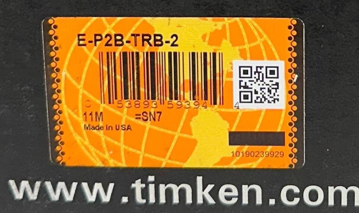 TIMKEN E-P2B-TRB-2 / EP2BTRB2 PILLOW BLOCK ROLLER BEARING 2'' BORE DIAMETER NSMP