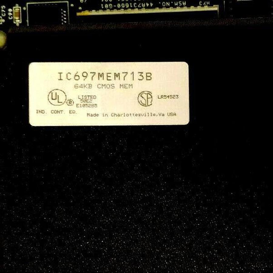 Refurbished GE FANUC IC697CPU771R CPU MODULE W/ IC697MEM713B 64KB CMOS MEMORY IC697CPU771