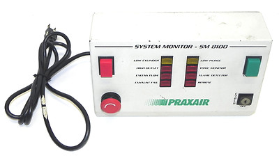 Used PRAXAIR SM-8100 JUNCTION BOX SYSTEM MONITOR SM8100