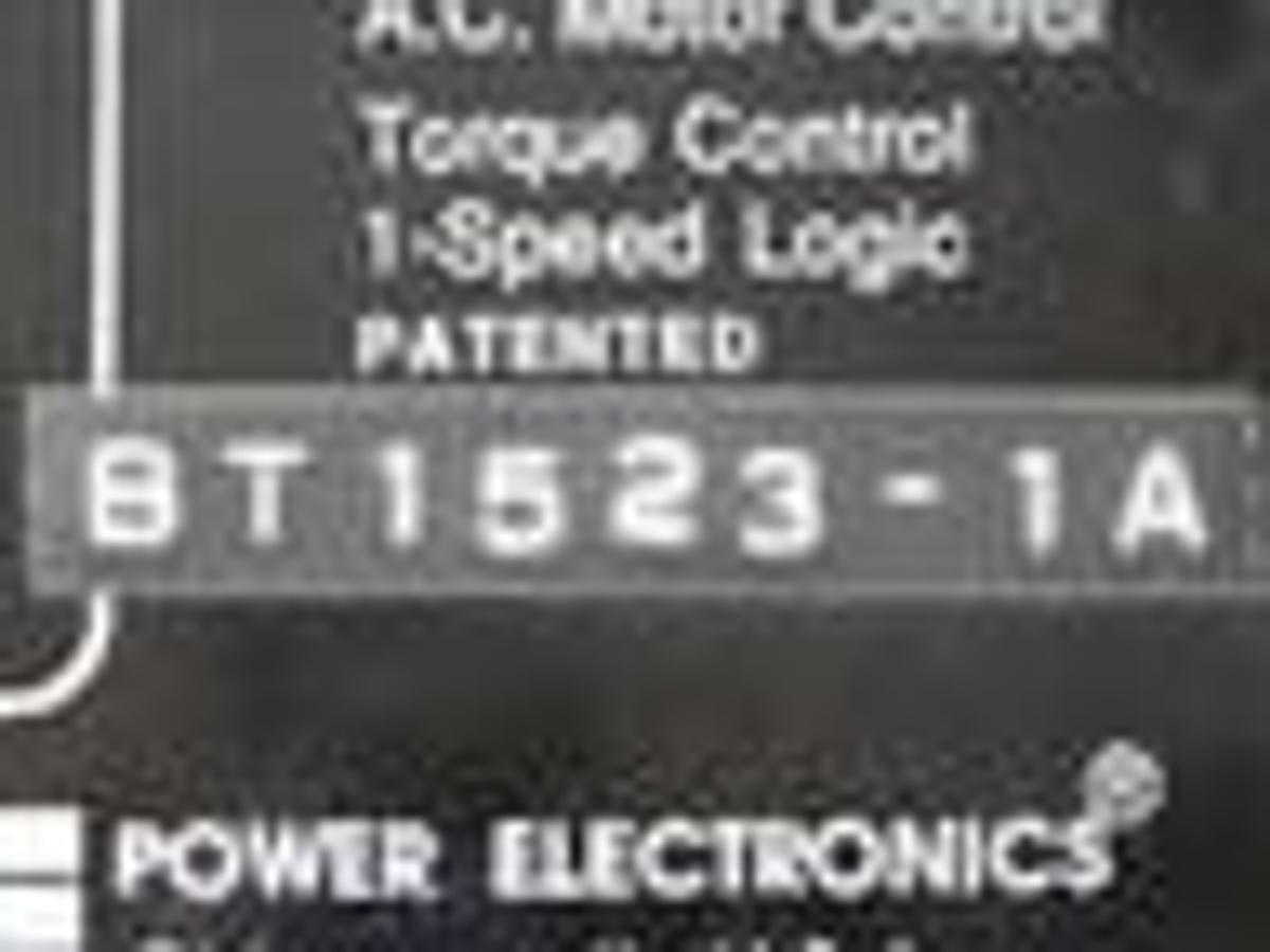 Used POWER ELECTRONICS BT1523-1A SMOOTH MOVE MOTOR CONTROL