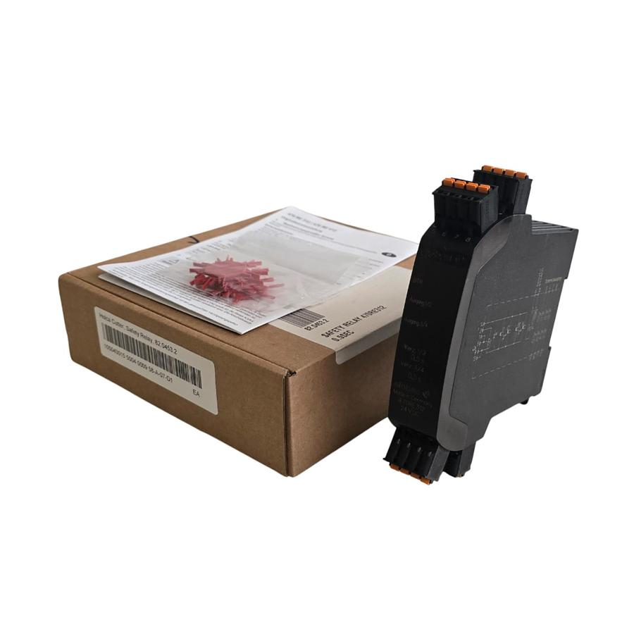 Used ELOBAU 470RE312 OUTPUT EXPANSION UNIT SAFETY RELAY 0.5SEC HOLAC 82.0453.2 NSMP
