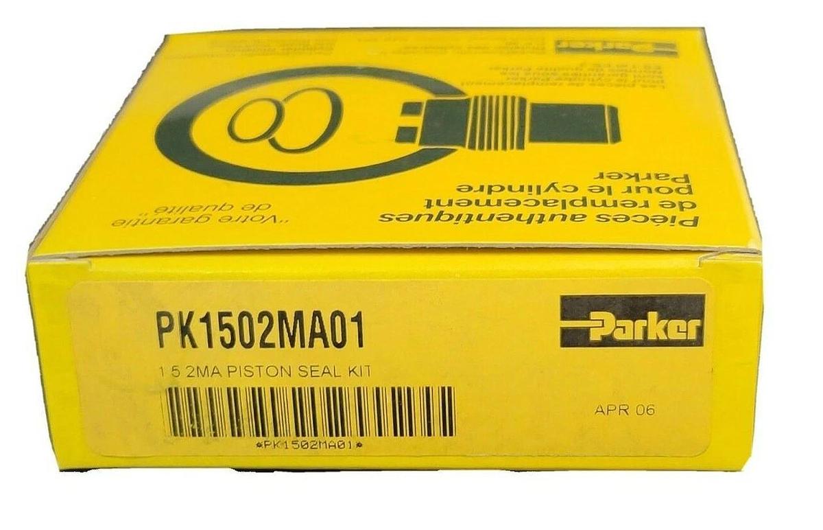 Used NEW IN BOX PARKER PK1502MA01 PISTON SEAL KIT FOR 1-1/2" DIAMETER BORE