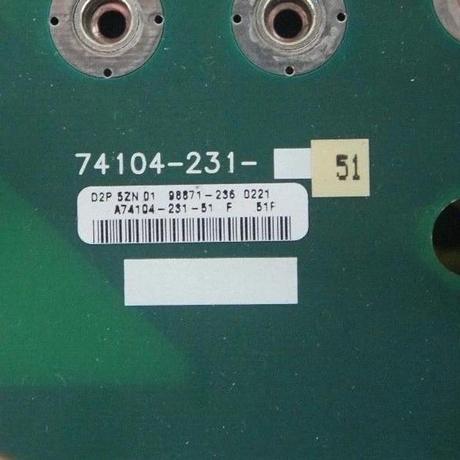 Used ALLEN BRADLEY 74104-231-51 DRIVE PLATE 74104-231-51F W/ CM50TF-24H POWER BLOCK