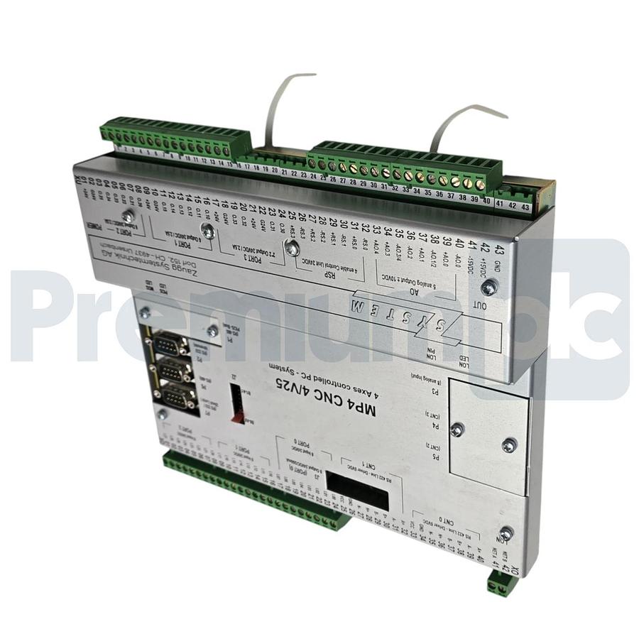 Zaugg Z-System MP4 CNC4/V25 CNC 4-Axis Controller PC - System MP4 VA.3-W NSNP