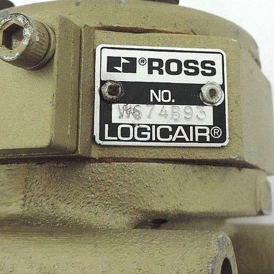 Used ROSS 2783A5001 VALVE 3/4'' 3W, 2.8-10 BAR WITH W674B93 LOGICAIR